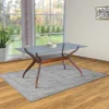 Nilkamal Lopez 6 Seater Dining Table (Walnut) (8)