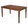 Nilkamal Olenna 6 Seater Dining Table (Walnut) (2)
