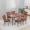 Nilkamal Rover 6 Seater Dining Set (Walnut Brown) (11)