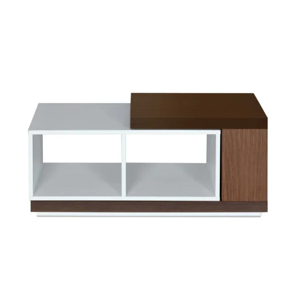 Nilkamal Mono Coffee Table (Urban Walnut Oak White) (2)