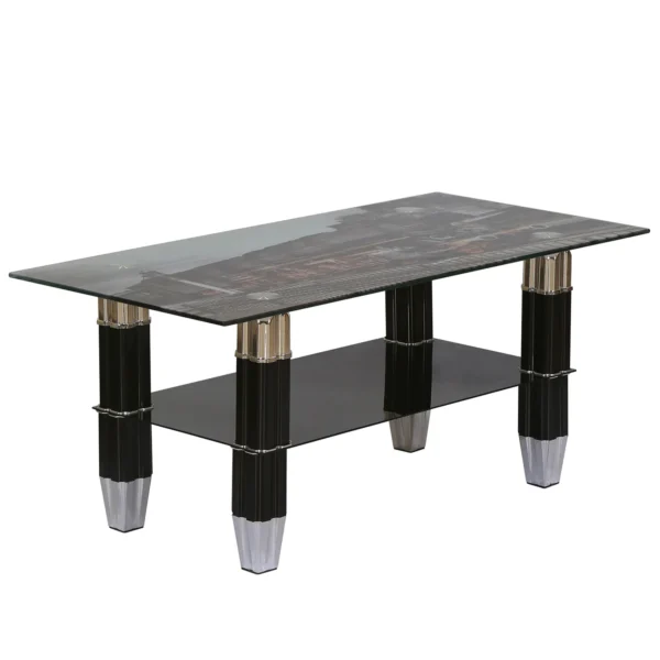Nilkamal Valencia Center Table (Black) (2)