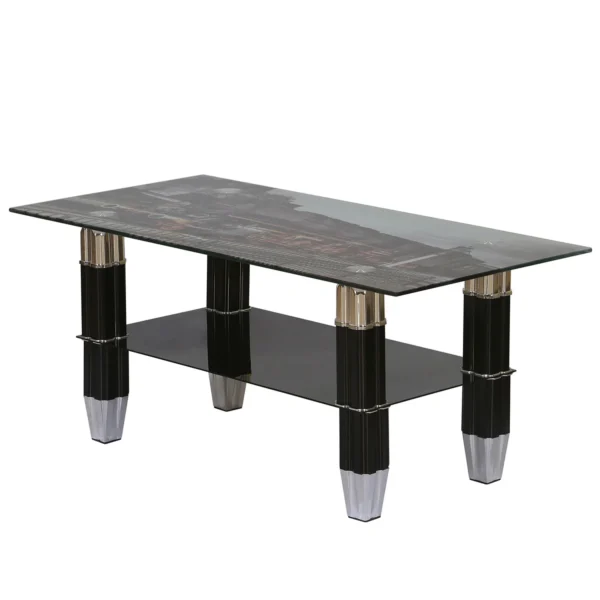 Nilkamal Valencia Center Table (Black) (4)