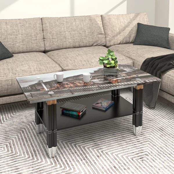 Nilkamal Valencia Center Table (Black) (7)